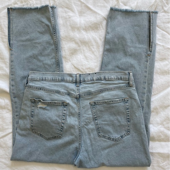 GAP Mid Rise Organic Cotton '90s Loose Jeans with Washwell Size 12 R - Picture 15 of 15